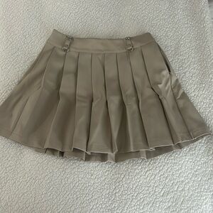 Women’s Tan Leather Skirt Forever 21